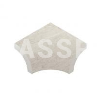 Планка радиальная внутр. угол KERASTEP MARBLE  401 Siena 50х50 мм R9
