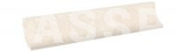Плинтус радиальный KERASTEP STONE 531 White  665х77 мм R9
