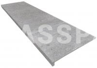 Монолитная ступень KERASTEP URBAN  378 Silver  кантиковая 1200*330, R12/С