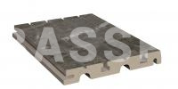 Решетка перелива KERASTEP MARBLE  426 Moca  245х245х30 мм R11/C