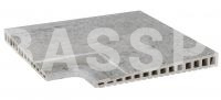 Рукохват угол KERASTEP URBAN 378 Silver 330х330х17-30 мм R12/C