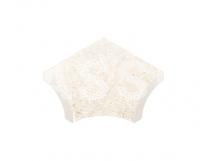 Планка радиальная внутр. угол KERASTEP STONE 531 White  77х77х11 мм R9