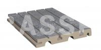 Решетка перелива KERASTEP MARBLE  446 Ceniza  245х245х30 мм R11/C