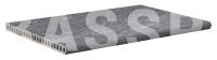 Скиммерный борт KERASTEP MARBLE  446 Ceniza  750х450х30 мм R11/C
