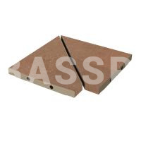 Решетка угол (из 2-х частей) Exagres ESSENZA 588 Rust 300х300х30 мм R12/C