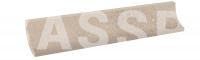 Планка радиальная Exagres ESSENZA 561 Creta  665х77 мм R9