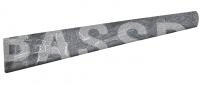 Планка радиальная KERASTEP MARBLE 441 Ceniza 330х30 мм r30 R9