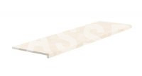 Монолитная ступень KERASTEP STONE 538 White кантиковая 1200*330, R12/C