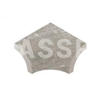 Планка радиальная внутр. угол Exagres Imperial Arian 50х50 мм R9