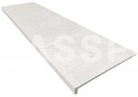 Монолитная ступень KERASTEP URBAN  341 Ivory кантиковая 1200*330, R9