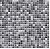 Керамическая мозаика Agrob Buchtal Kauri 12x12x6,5 мм, цвет rock grey-mix glossy