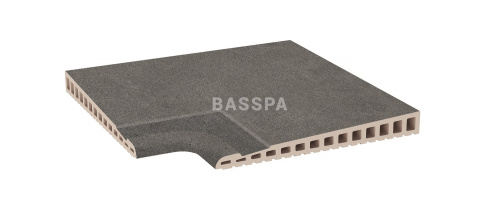 Рукохват угол Exagres ESSENZA 598 Grafite 310х310х17-30 мм R12/C фото в интернет-магазине Basspa