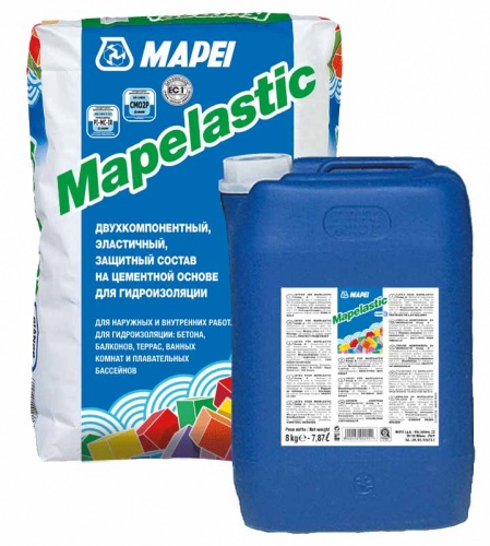 Гидроизоляция MAPELASTIC комп.A мешок 24 кг фото в интернет-магазине Basspa