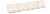 Плинтус радиальный KERASTEP STONE 531 White  665х77 мм R9