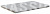 Скиммерный борт Exagres Opera Silver 750х450х30 мм R12/C