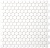 Керамическая мозаика Agrob Buchtal Loop 22,3x6,5 мм, цвет arctic white R10/B