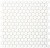 Керамическая мозаика Agrob Buchtal Loop 22,3x6,5 мм, цвет arctic white glossy