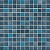 Керамическая мозаика Agrob Buchtal Fresh 24x24x6,5 мм, цвет midnight blue-mix R10/B