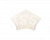 Планка радиальная внутр. угол KERASTEP STONE 531 White  77х77х11 мм R9