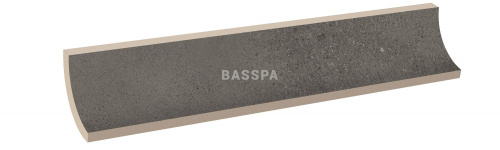 Плинтус радиальный Exagres ESSENZA 591 Grafite 665х77 мм R9 фото в интернет-магазине Basspa