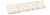 Плинтус радиальный Exagres Bedford White 665х77 мм R9