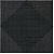 Декор Agrob Buchtal Loop Triangle 12x6,5 мм, цвет night black glossy