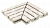 Решетка угол (из 2-х частей) KERASTEP MARBLE  406 Siena  245х330х30 мм R11/C