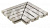 Решетка угол (из 2-х частей) KERASTEP MARBLE  436 Arian  245х330х30 мм R11/C