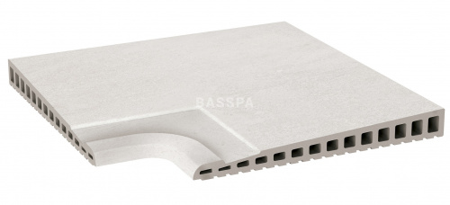 Рукохват угол KERASTEP URBAN 348 Ivory 330х330х17-30 мм R12/C фото в интернет-магазине Basspa