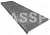Монолитная ступень KERASTEP URBAN  388 Iron кантиковая 1200*330, R12/C