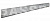Планка радиальная KERASTEP URBAN 371 Silver 330х30 мм r30 R9
