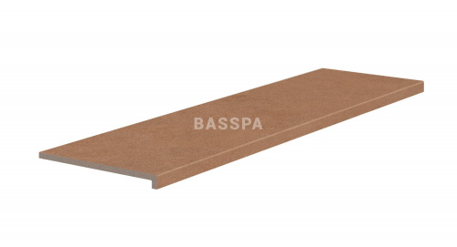 Монолитная ступень Exagres ESSENZA 581 Rust кантиковая  1200*330, R9  фото в интернет-магазине Basspa